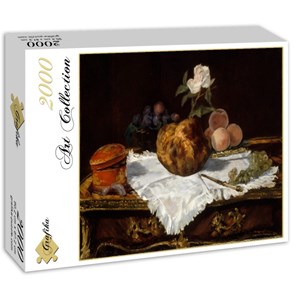 Grafika (01126) - Edouard Manet: "The Brioche, 1870" - 2000 Teile Puzzle