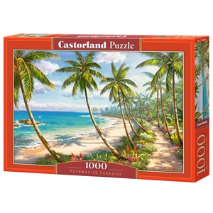 Castorland (C-104666) - "Pathway to Paradise" - 1000 Teile Puzzle