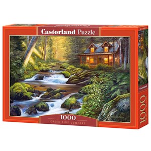 Castorland (C-104635) - "Creek Side Comfort" - 1000 Teile Puzzle