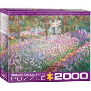 Eurographics (8220-4908) - Claude Monet: "Monet's Garden" - 2000 Teile Puzzle