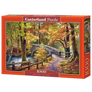 Castorland (C-104628) - "Brathay Bridge" - 1000 Teile Puzzle
