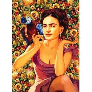 Anatolian (1071) - Serhat Filiz: "Frida Kahlo" - 1000 Teile Puzzle