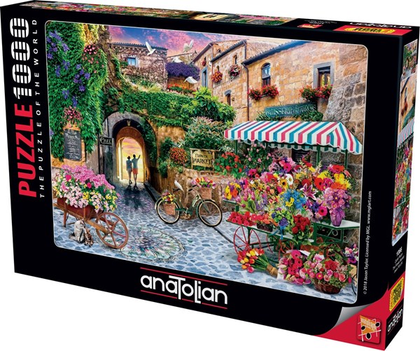 Anatolian (1066) - Jason Taylor: "The Flower Market" - 1000 Teile Puzzle