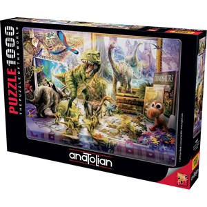 Anatolian (1067) - Jan Patrik Krasny: "Dino Toys Come Alive" - 1000 Teile Puzzle