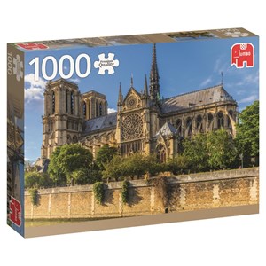 Jumbo (18528) - "Notre Dame de Paris" - 1000 Teile Puzzle