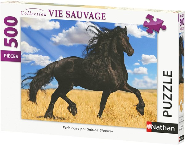 Nathan (87223) - "Pferd" - 500 Teile Puzzle