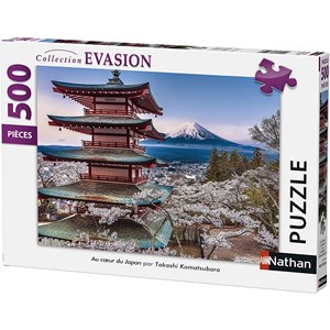 Nathan (87154) - "Japan" - 500 Teile Puzzle