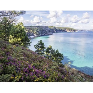 Nathan (87879) - "Strand von Crozon" - 2000 Teile Puzzle