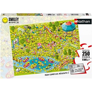Nathan (86877) - "Smileys" - 250 Teile Puzzle