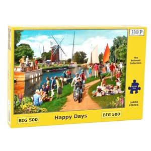 The House of Puzzles (4524) - "Happy Days" - 500 Teile Puzzle