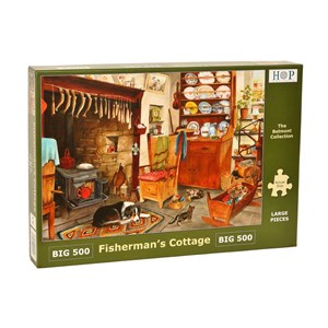 The House of Puzzles (4517) - "Fisherman's Cottage" - 500 Teile Puzzle