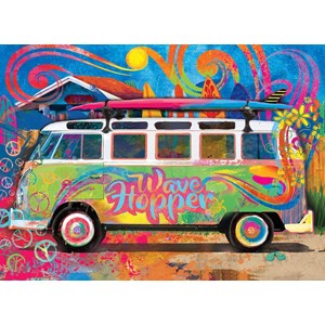 Eurographics (8551-5561) - "VW Wave Hopper" - 550 Teile Puzzle