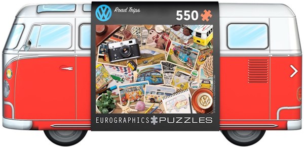 Eurographics (8551-5576) - "VW Road Trips" - 550 Teile Puzzle