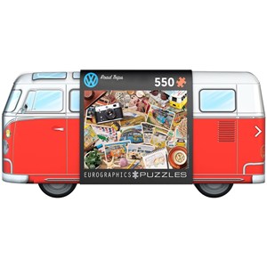 Eurographics (8551-5576) - "VW Road Trips" - 550 Teile Puzzle