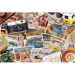 Eurographics (8551-5576) - "VW Road Trips" - 550 Teile Puzzle