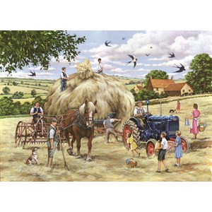 The House of Puzzles (4548) - "Making Hay" - 500 Teile Puzzle