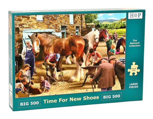 The House of Puzzles (4579) - "Time For New Shoes" - 500 Teile Puzzle