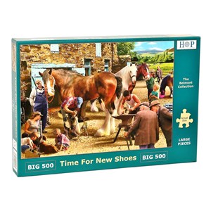 The House of Puzzles (4579) - "Time For New Shoes" - 500 Teile Puzzle