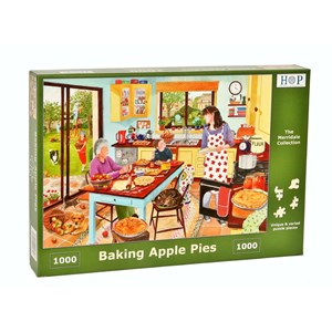 The House of Puzzles (4616) - "Baking Apple Pie" - 1000 Teile Puzzle