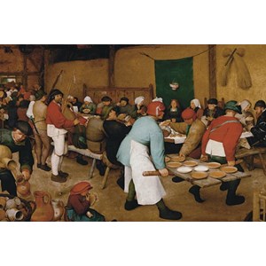 Piatnik (5483) - Pieter Brueghel the Elder: "Bauernhochzeit" - 1000 Teile Puzzle
