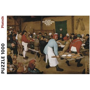 Piatnik (5483) - Pieter Brueghel the Elder: "Bauernhochzeit" - 1000 Teile Puzzle