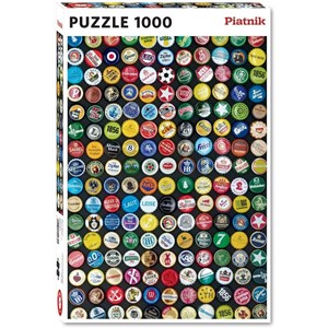 Piatnik (5513) - "Flaschenverschlüsse" - 1000 Teile Puzzle