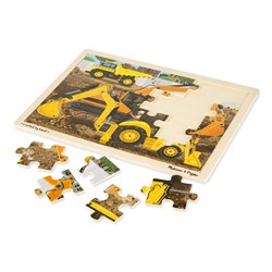 Melissa and Doug (9064) - "Construction" - 24 Teile Puzzle