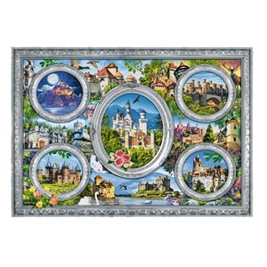 Trefl (10583) - "Schlösser der Welt" - 1000 Teile Puzzle