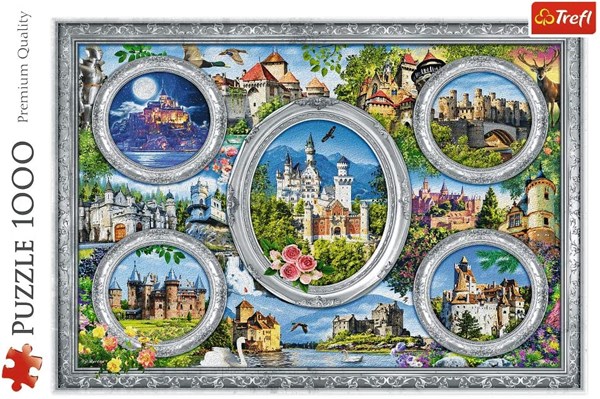 Trefl (10583) - "Schlösser der Welt" - 1000 Teile Puzzle