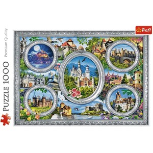 Trefl (10583) - "Schlösser der Welt" - 1000 Teile Puzzle