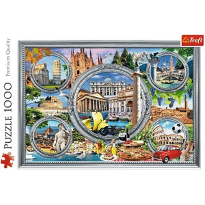 Trefl (10585) - "Italienischer Urlaub" - 1000 Teile Puzzle