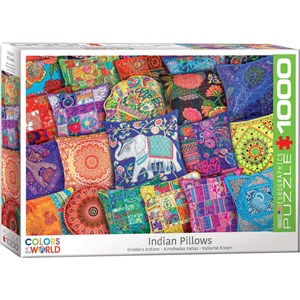 Eurographics (6000-5470) - "Indishe Kissen" - 1000 Teile Puzzle