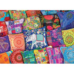 Eurographics (6000-5470) - "Indishe Kissen" - 1000 Teile Puzzle