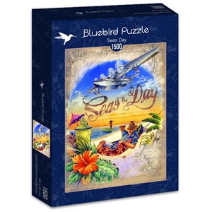 Bluebird Puzzle (70105) - James Mazzotta: "Seas Day" - 1500 Teile Puzzle