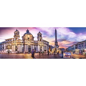 Trefl (29501) - "Piazza Navona, Rom" - 500 Teile Puzzle