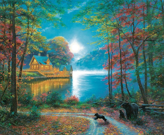 SunsOut (52805) - Mark Keathley: "Lakeside Dreams" - 1000 Teile Puzzle