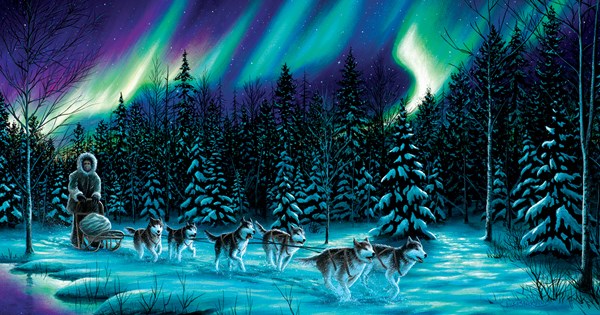 SunsOut (55010) - Chuck Black: "A Perfect Ride" - 500 Teile Puzzle