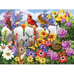 SunsOut (62952) - "Garden Gossip" - 300 Teile Puzzle