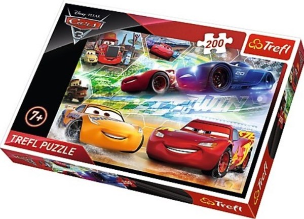 Trefl (13232) - "Cars" - 200 Teile Puzzle