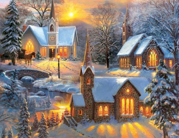 SunsOut (52947) - Mark Keathley: "Shining Lights" - 1000 Teile Puzzle