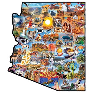 SunsOut (90365) - Adrian Chesterman: "Arizona" - 1000 Teile Puzzle