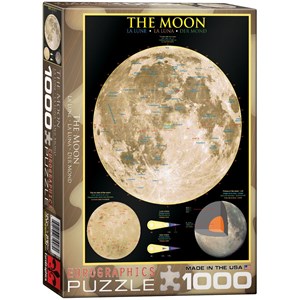 Eurographics (6000-1007) - "Der Mond" - 1000 Teile Puzzle