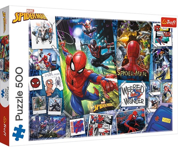 Trefl (37391) - "Spider-Man" - 500 Teile Puzzle