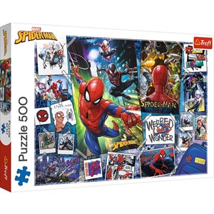 Trefl (37391) - "Spider-Man" - 500 Teile Puzzle