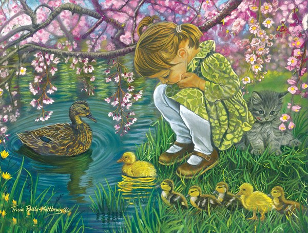 SunsOut (35972) - Tricia Reilly-Matthews: "A Mother's Love" - 500 Teile Puzzle