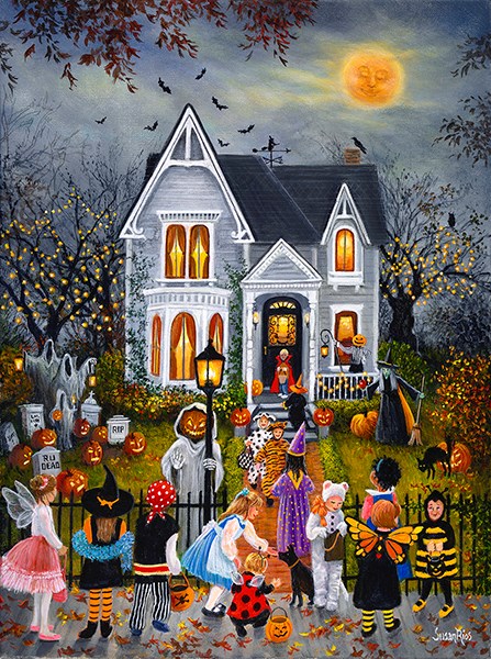 SunsOut (45430) - Susan Rios: "Scary Night" - 1000 Teile Puzzle