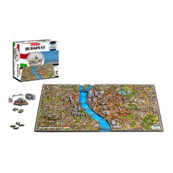 4D Cityscape (40088) - "4D Budapest" - 1200 Teile Puzzle