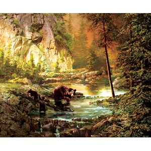 SunsOut (51050) - Roberta Wesley: "Bearly Daylight" - 1000 Teile Puzzle