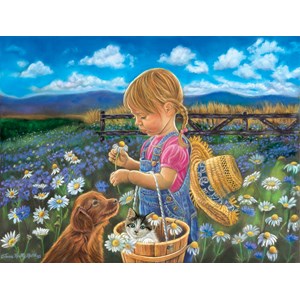 SunsOut (35924) - Tricia Reilly-Matthews: "Country Girl" - 300 Teile Puzzle