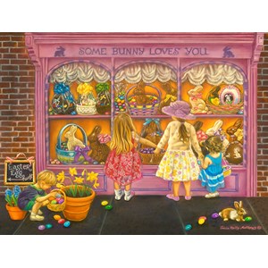 SunsOut (35926) - Tricia Reilly-Matthews: "Some Bunny Loves You" - 300 Teile Puzzle